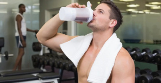 Batido para la recuperación muscular